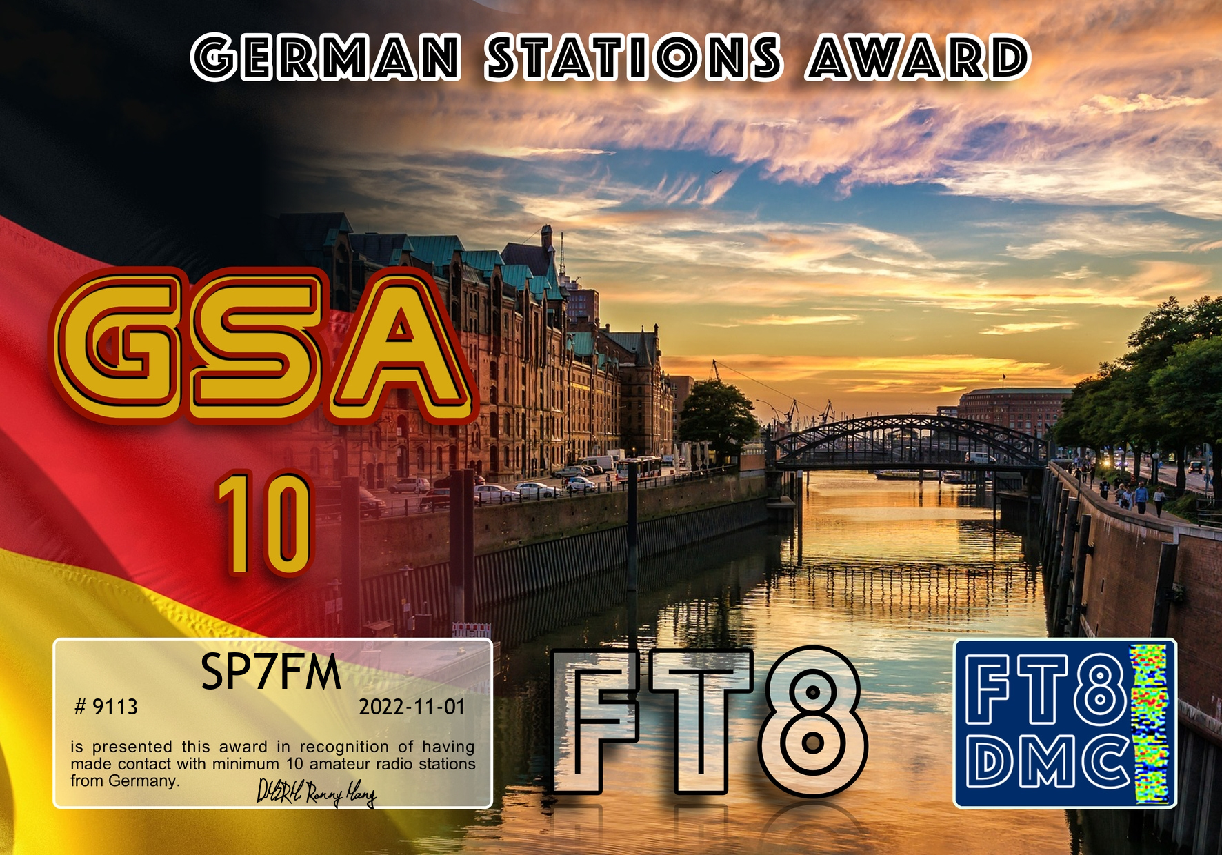 SP7FM FT8 Awards, image 14 of 65