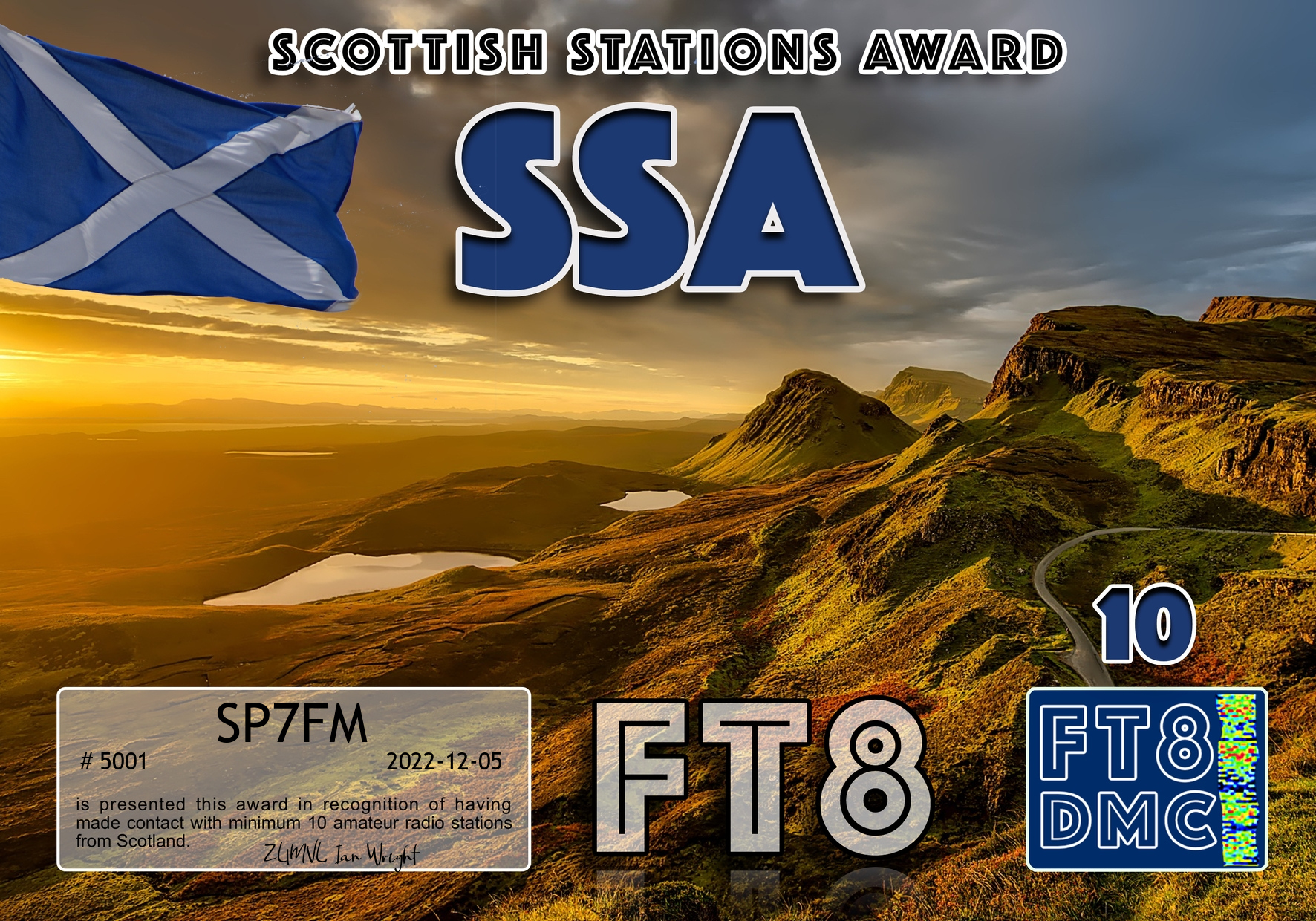 SP7FM FT8 Awards, image 17 of 65