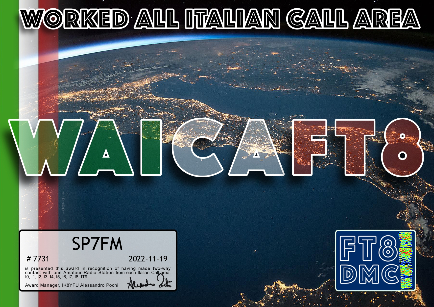 SP7FM FT8 Awards, image 27 of 65