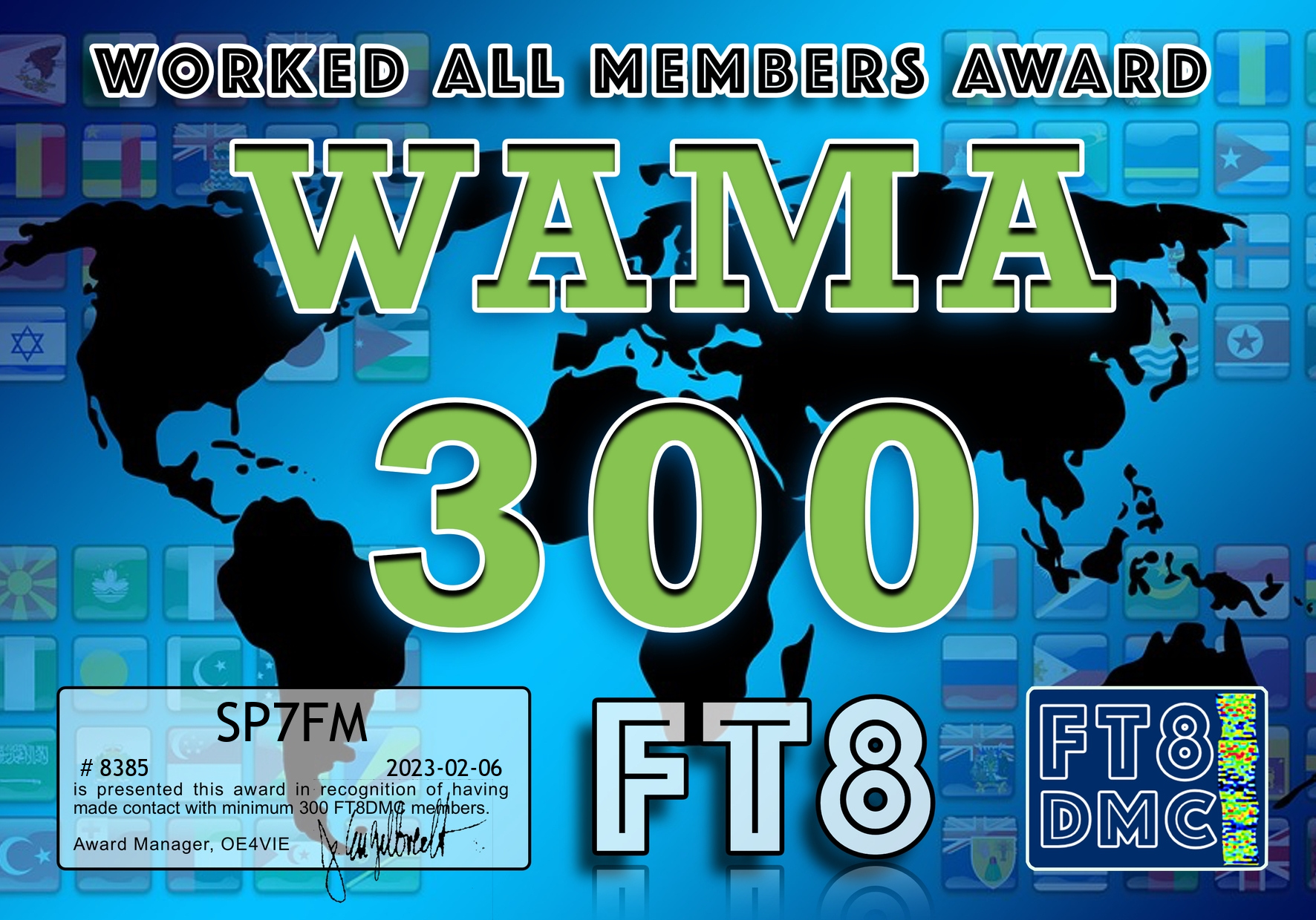 SP7FM FT8 Awards, image 31 of 65