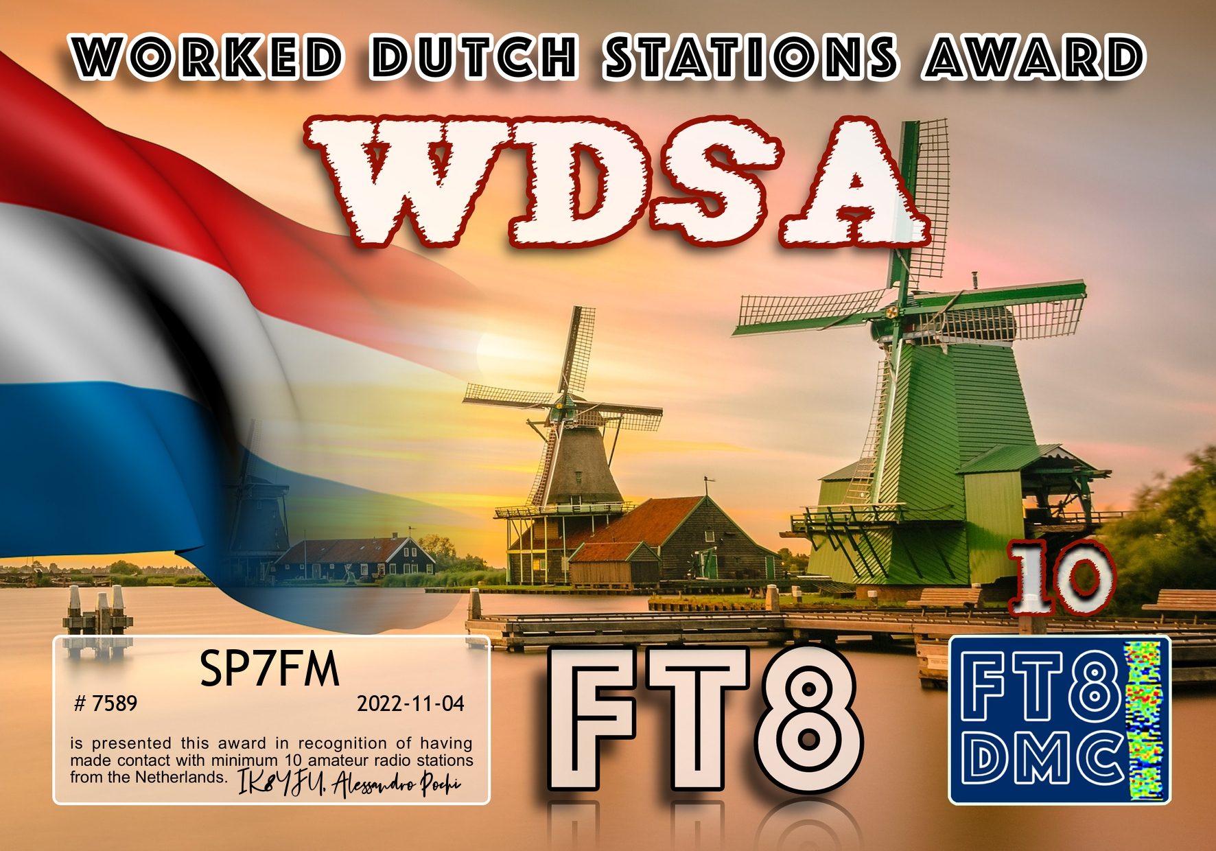 SP7FM FT8 Awards, image 38 of 65