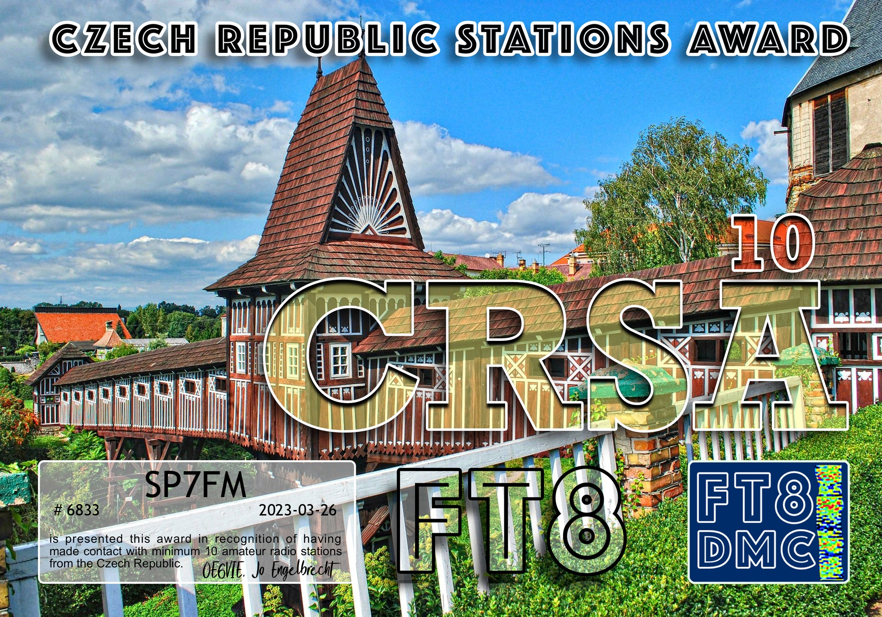 SP7FM FT8 Awards, image 5 of 65