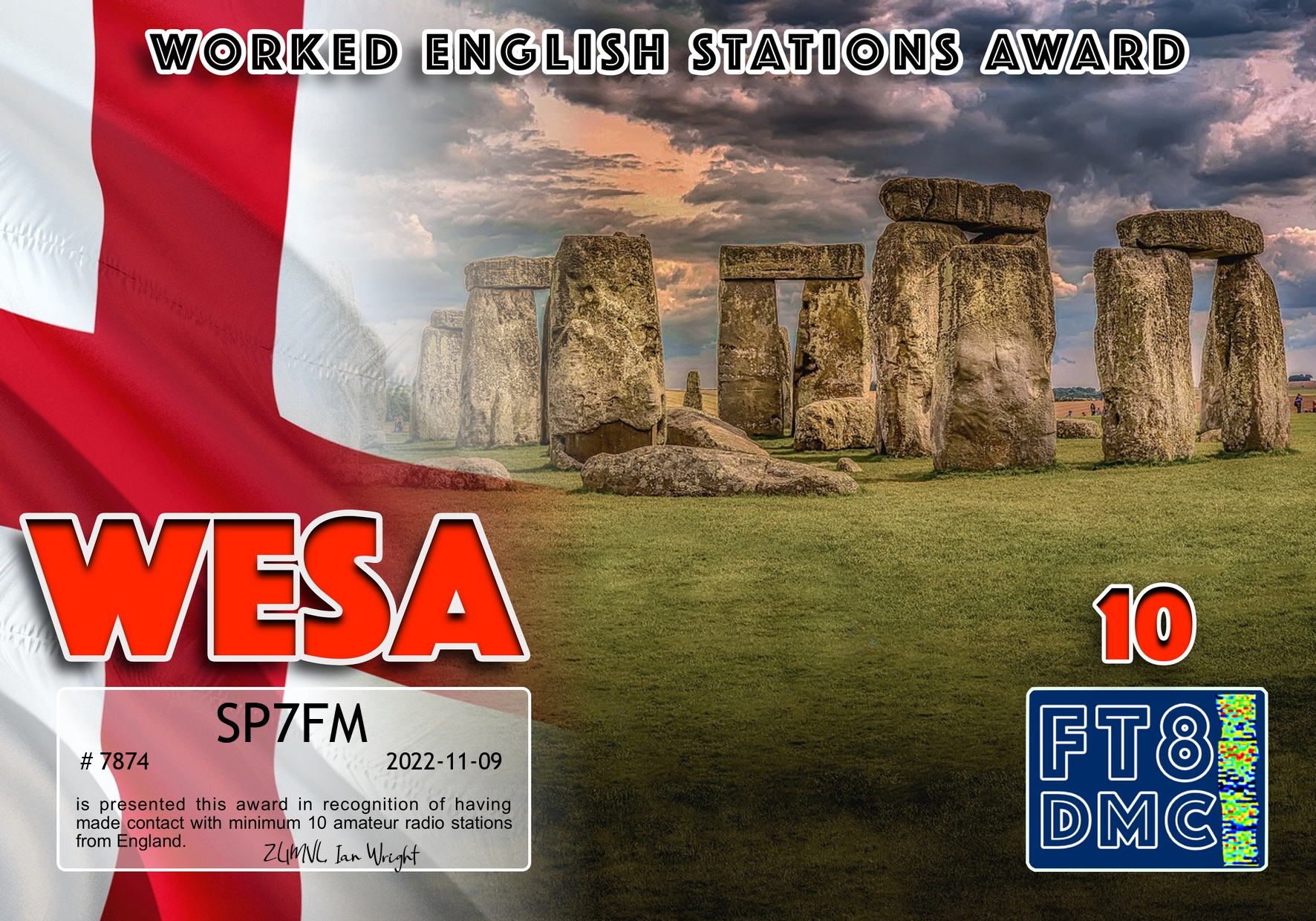 SP7FM FT8 Awards, image 41 of 65