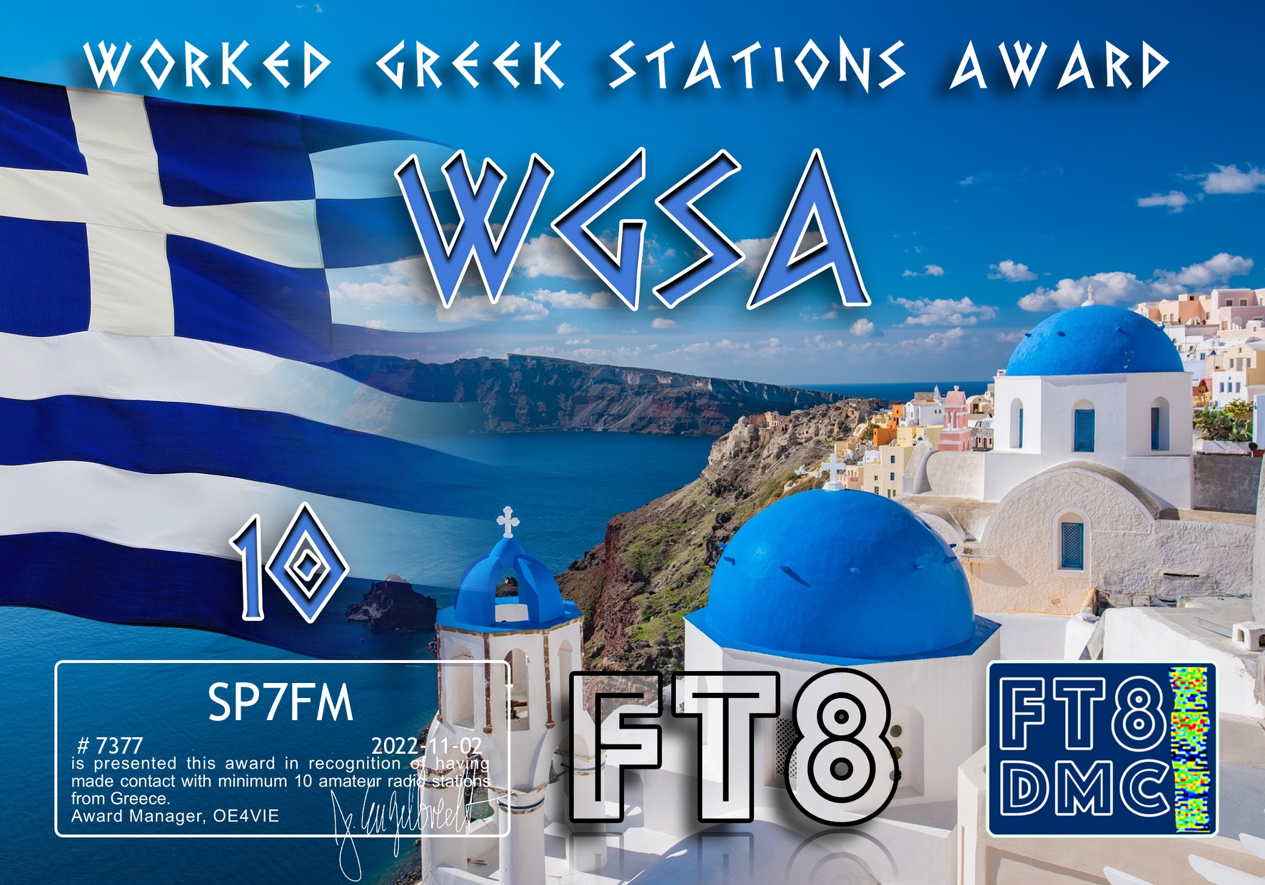 SP7FM FT8 Awards, image 49 of 65