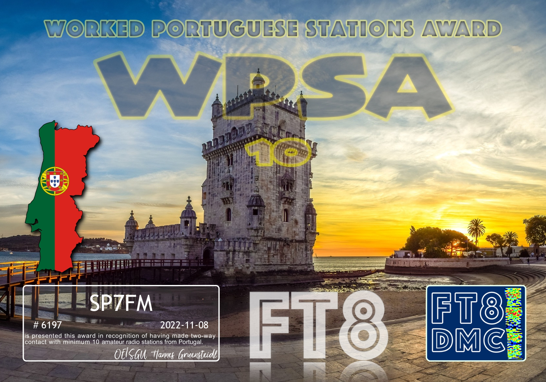 SP7FM FT8 Awards, image 55 of 65