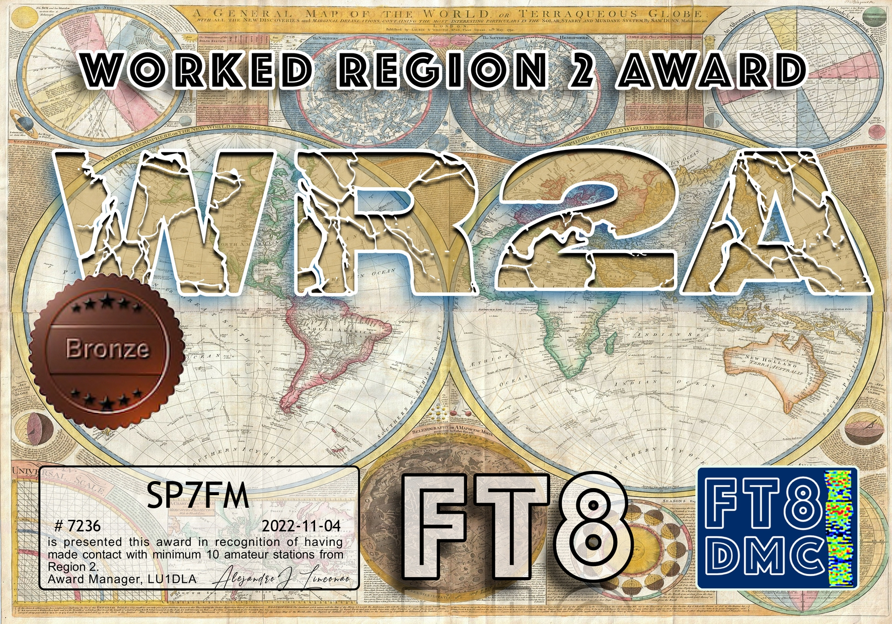 SP7FM FT8 Awards, image 60 of 65