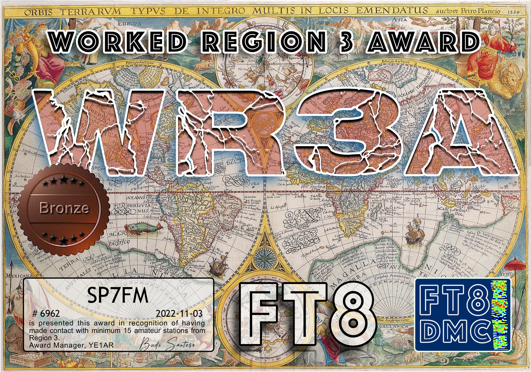 SP7FM FT8 Awards, image 61 of 65