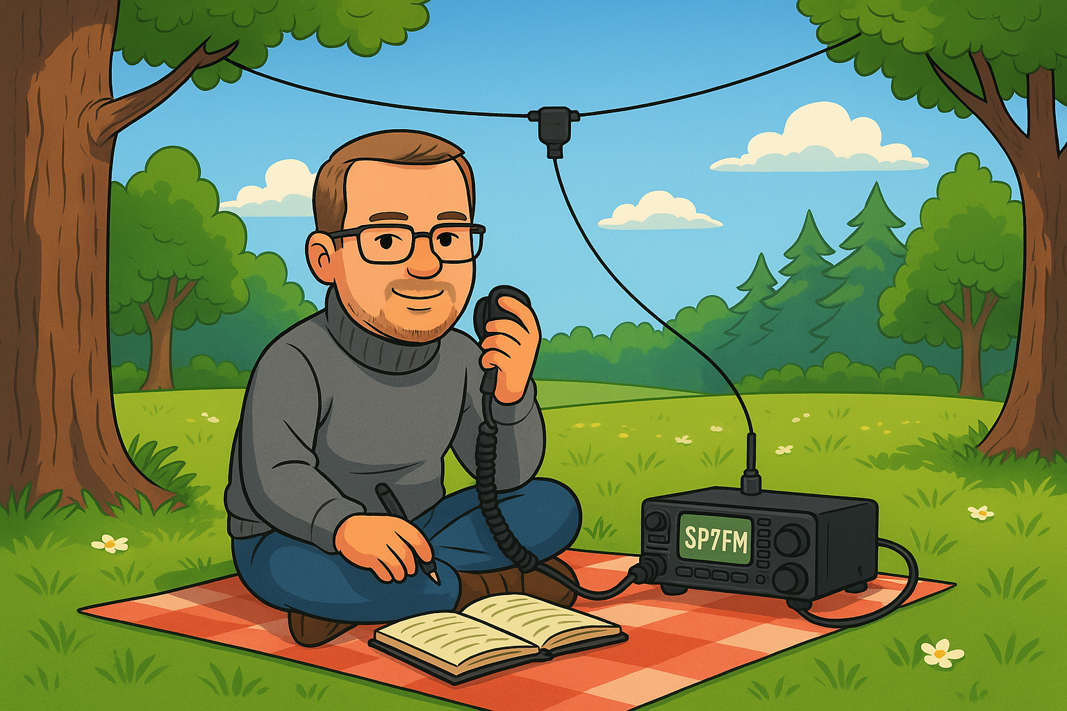 SP7FM portable activation